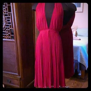 Women’s silk halter Marilyn Monroe Dress!